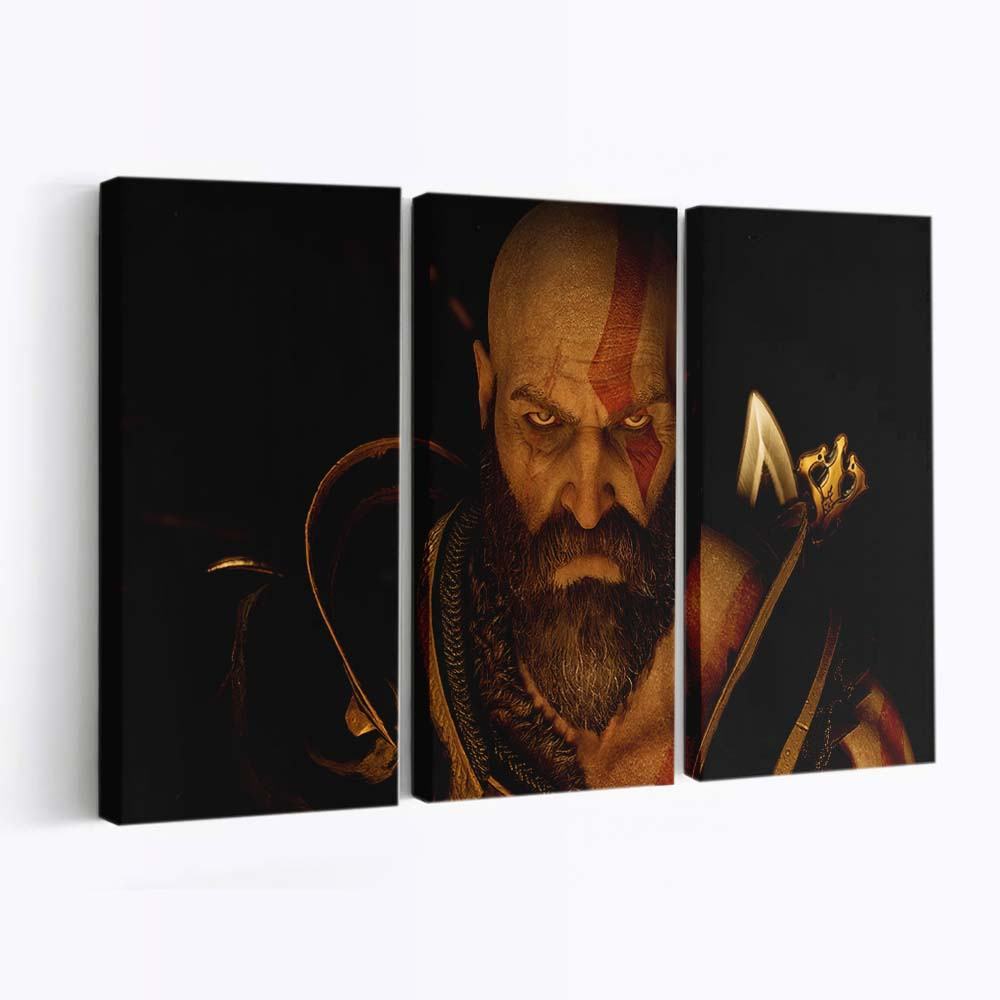 kratos angry eyes god of war 4 6y